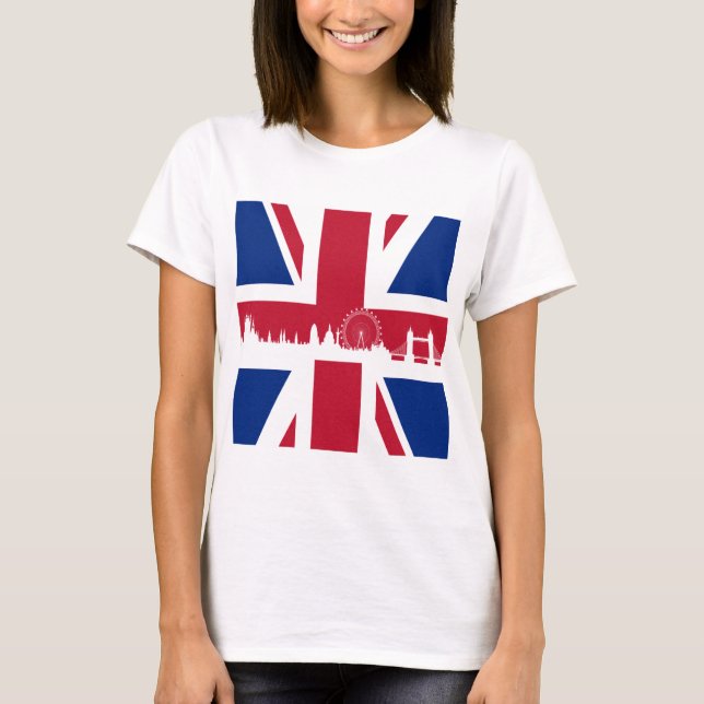 Camiseta Bandera británica (Anverso)