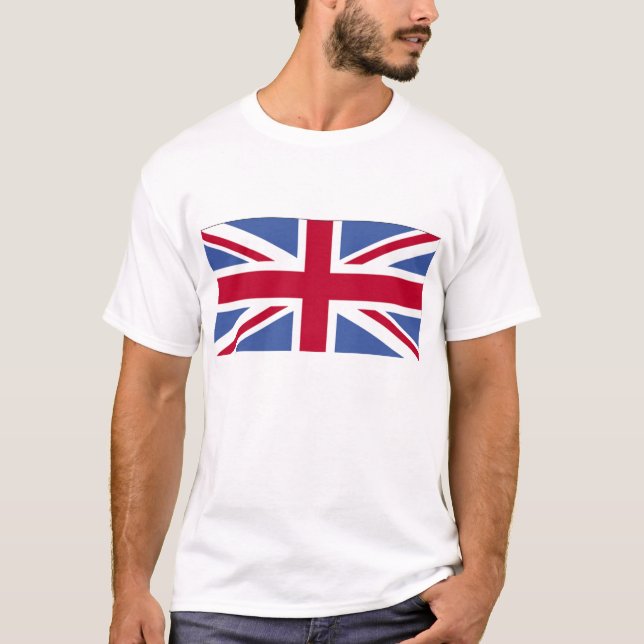 Camiseta Bandera británica (Anverso)