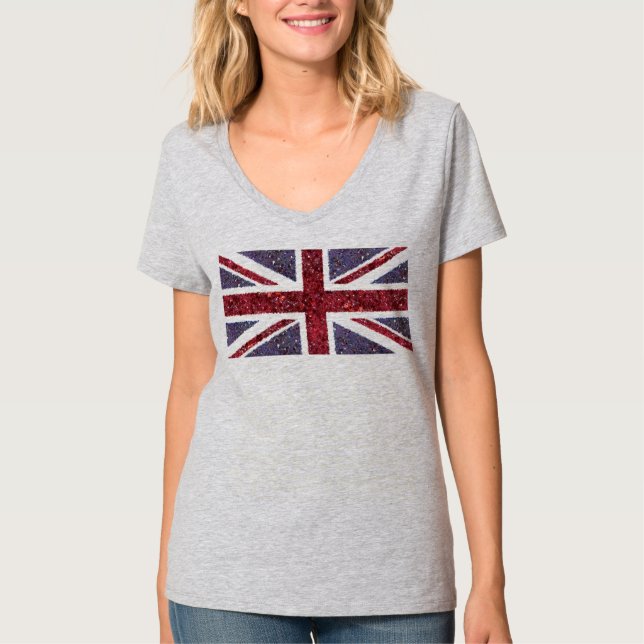 Camiseta Bandera británica (Anverso)