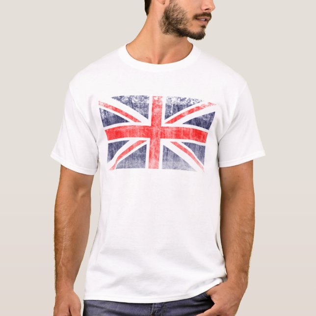 CAMISETA BANDERA BRITÁNICA APENADA (Anverso)