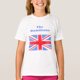 Camiseta Bandera británica bandera británica Gran Bretaña