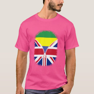 Camiseta Bandera británica de Gabón - Gabonesa Gran Bretaña