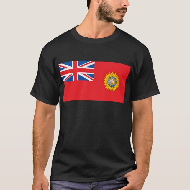 Camiseta Bandera británica de la India (Anverso)