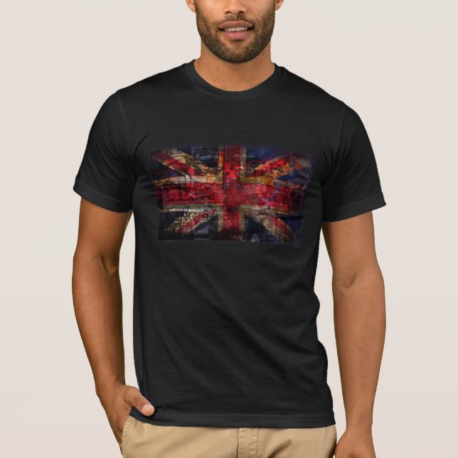 Camiseta Bandera británica Destryd y Punkd (Anverso)