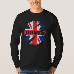 Camiseta Bandera británica Dover Inglaterra Reino Unido Rei