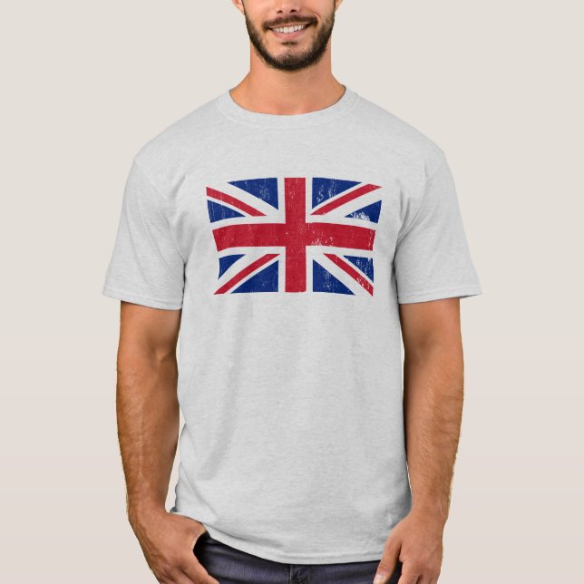 Camiseta Bandera británica GB (Anverso)