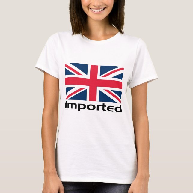 Camiseta Bandera BRITÁNICA importada (Anverso)