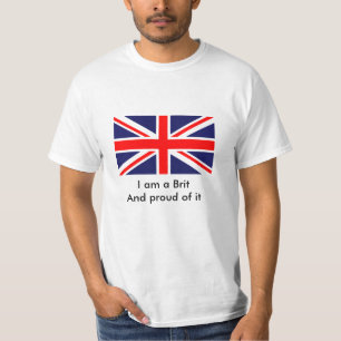Camiseta Bandera británica T