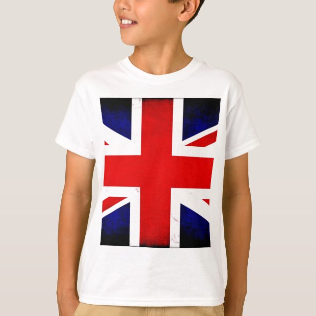 Camiseta Bandera británica Union Jack (Anverso)