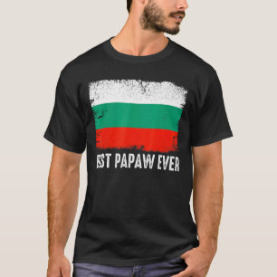 Camiseta Bandera búlgara con problemas mejor papa patriótic