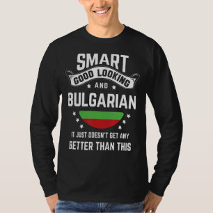 Camiseta Bandera búlgara Orgullo nativo Bulgaria Roo búlgar