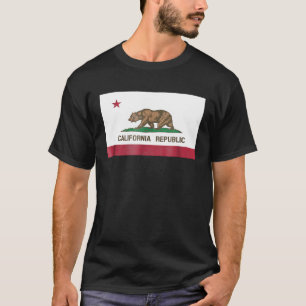 Camiseta Bandera californiana de la República de California
