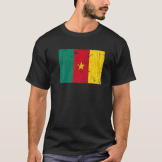 Camiseta Bandera camerunesa con orgullo: Bandera camerunesa