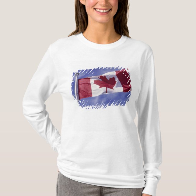 Camiseta Bandera canadiense (Anverso)