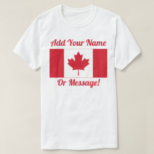 Camiseta Bandera canadiense