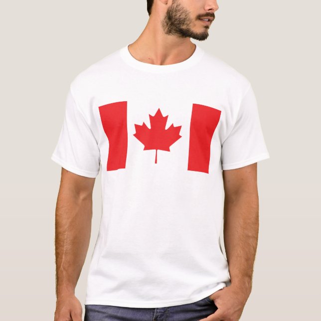 Camiseta Bandera canadiense (Anverso)