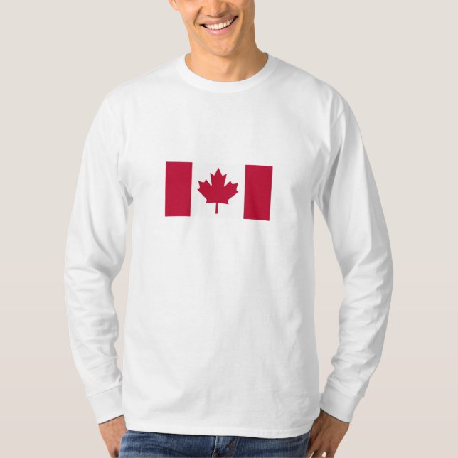 Camiseta Bandera canadiense (Anverso)