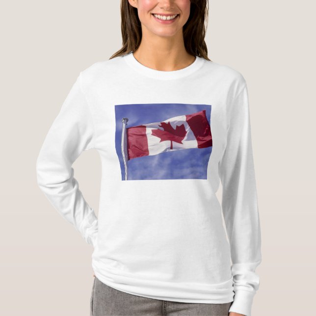 Camiseta Bandera canadiense (Anverso)