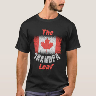 Camiseta Bandera Canadiense 1ª De Julio Abuelo Mano De Mapl