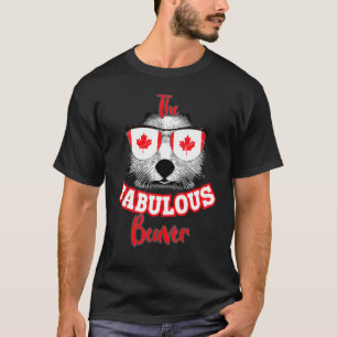 Camiseta Bandera Canadiense 1 de julio El maravilloso casto
