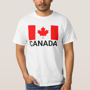 Camiseta Bandera canadiense, bandera canadiense, bandera ca