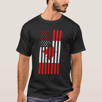 Camiseta Bandera canadiense Canadá Canadá