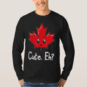 Camiseta Bandera canadiense de la hoja de arce Funny Souven