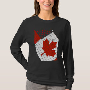 Camiseta Bandera canadiense Maple Leaf Canadá