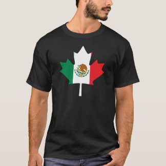 Camiseta Bandera canadiense mexicana