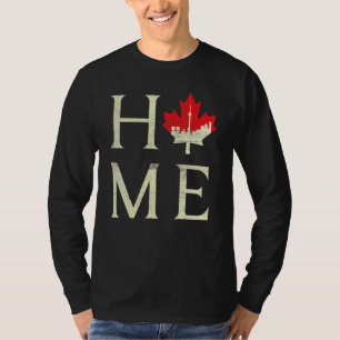 Camiseta Bandera canadiense orgullosa del hogar de Toronto