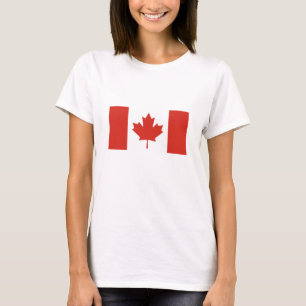 Camiseta Bandera canadiense patriota