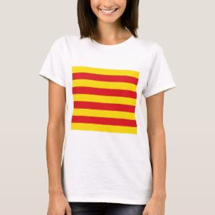 Camiseta Bandera catalana (Cataluña)