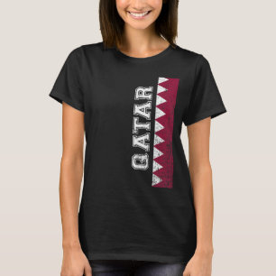 Camiseta Bandera catarí de apoyo al país del Orgullo del Pa