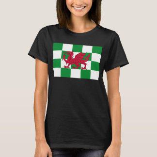 Camiseta Bandera Celta Dragón Rojo Místico de Gales