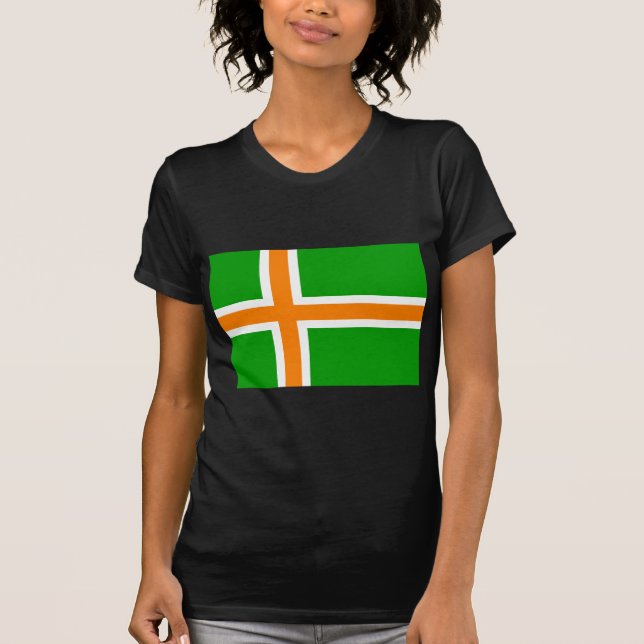 Camiseta Bandera céltica nórdica (ficción) (Anverso)