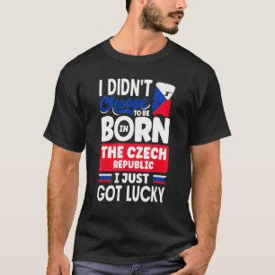 Camiseta Bandera checa de la República Checa que acabo de t