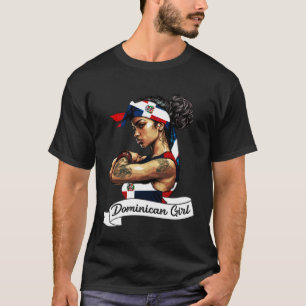Camiseta Bandera Chica Dominicana República Dominicana Orgu