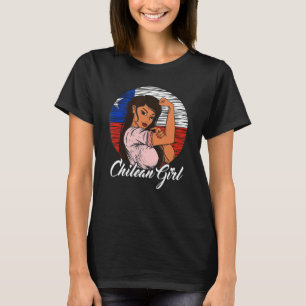 Camiseta Bandera chilena Chica chileno