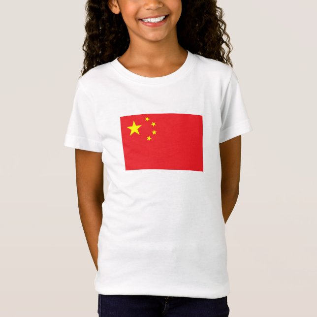 Camiseta Bandera china (Anverso)