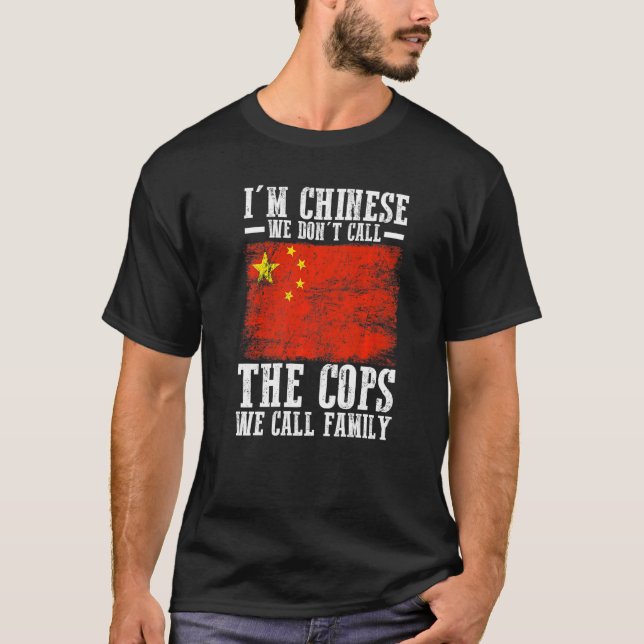 Camiseta Bandera china (Anverso)