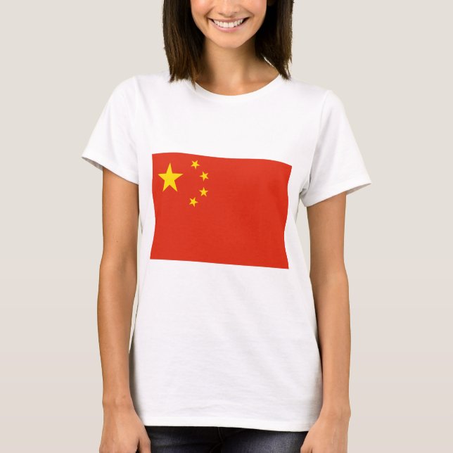 Camiseta Bandera china (China) (Anverso)