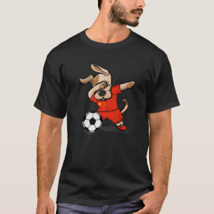 Camiseta Bandera china de los aficionados al fútbol de Chin