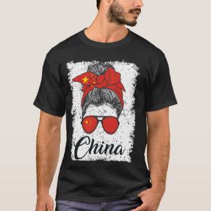 Camiseta Bandera china orgullosa