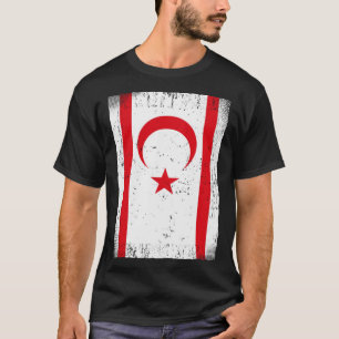 Camiseta Bandera chipriota septentrional Chipre septentrion