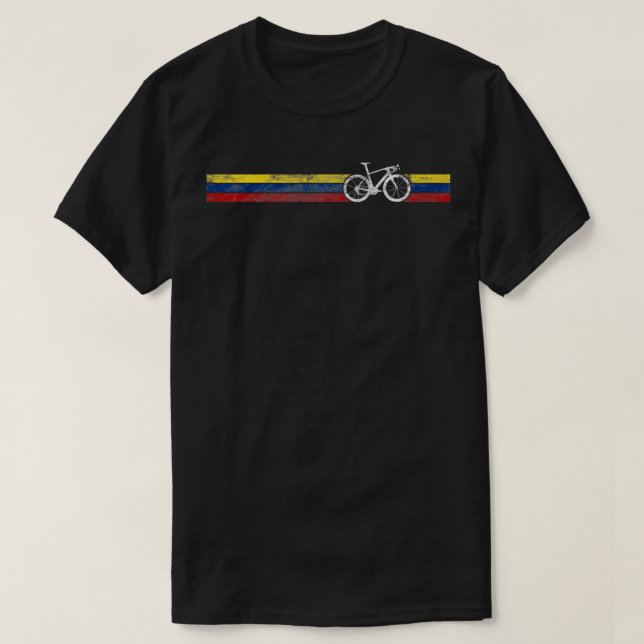 Camiseta Bandera ciclista Colombia Ciclismo de Carreras cic (Diseño del anverso)