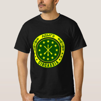 Camiseta Bandera circasiana, adiga, adygea, bandera circasi
