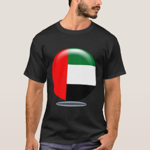 Camiseta Bandera Círculo De Los EAU Como Señal De Los EAU P