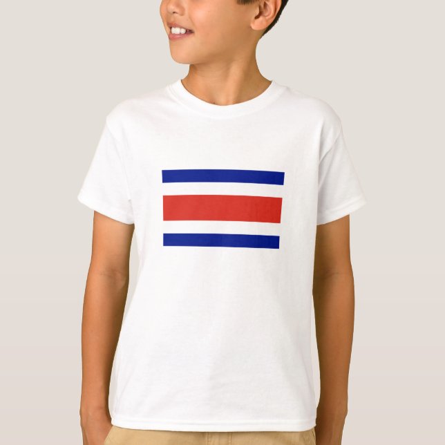 Camiseta Bandera Civil de Costa Rica (Anverso)