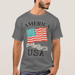 Camiseta Bandera clásica de América