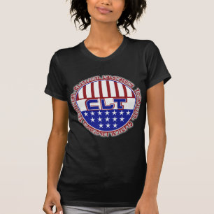 CAMISETA BANDERA CLÍNICA CLÍNICA CLÁNICA CLT PATRIOTA TECH 